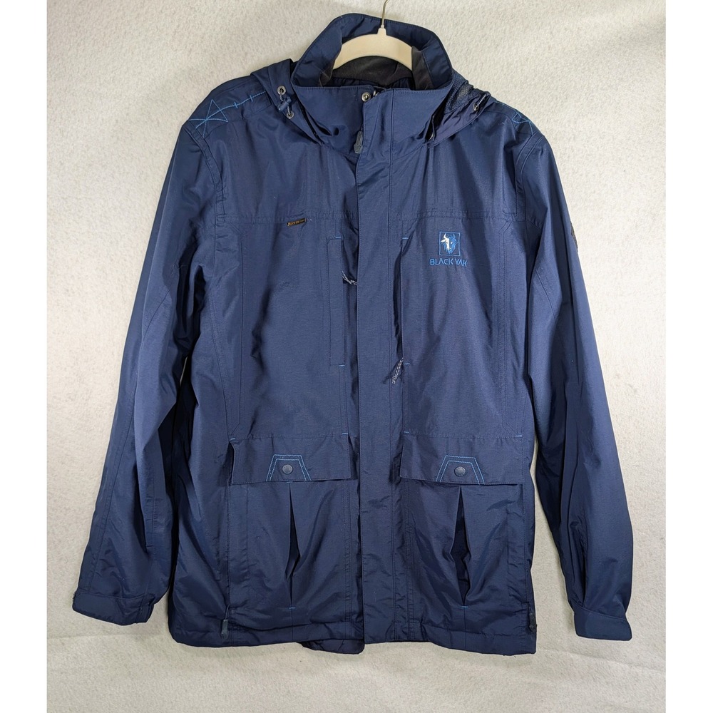 BLACKYAK Overland Travel GORE-TEX 2L Technical Shell Jacket Navy Mens 100 L
